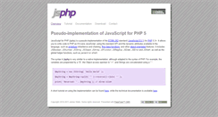 Desktop Screenshot of jsphp.org